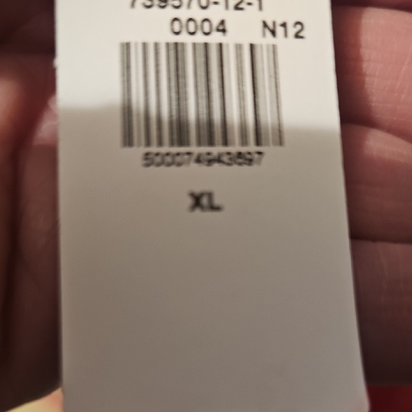 Old Navy NWT Red and Yellow Plaid Boyfriend Button-Up Shirt Size XLarge - Picture 2 of 6